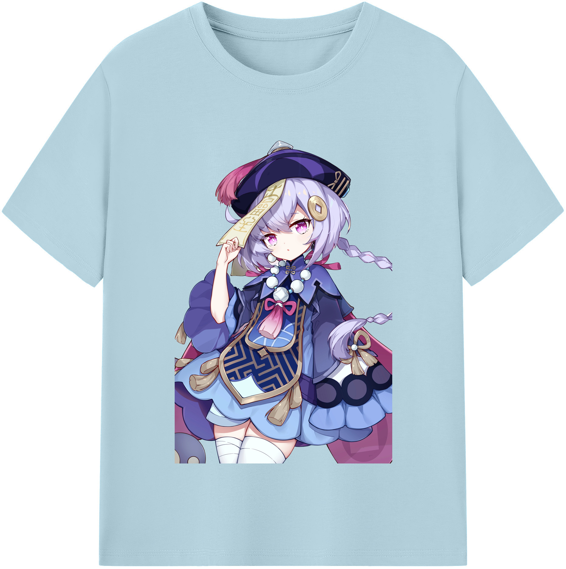 げんし神 七七 なな  genshin Nana 綿100％半袖Tシャツ（フロントプリント）